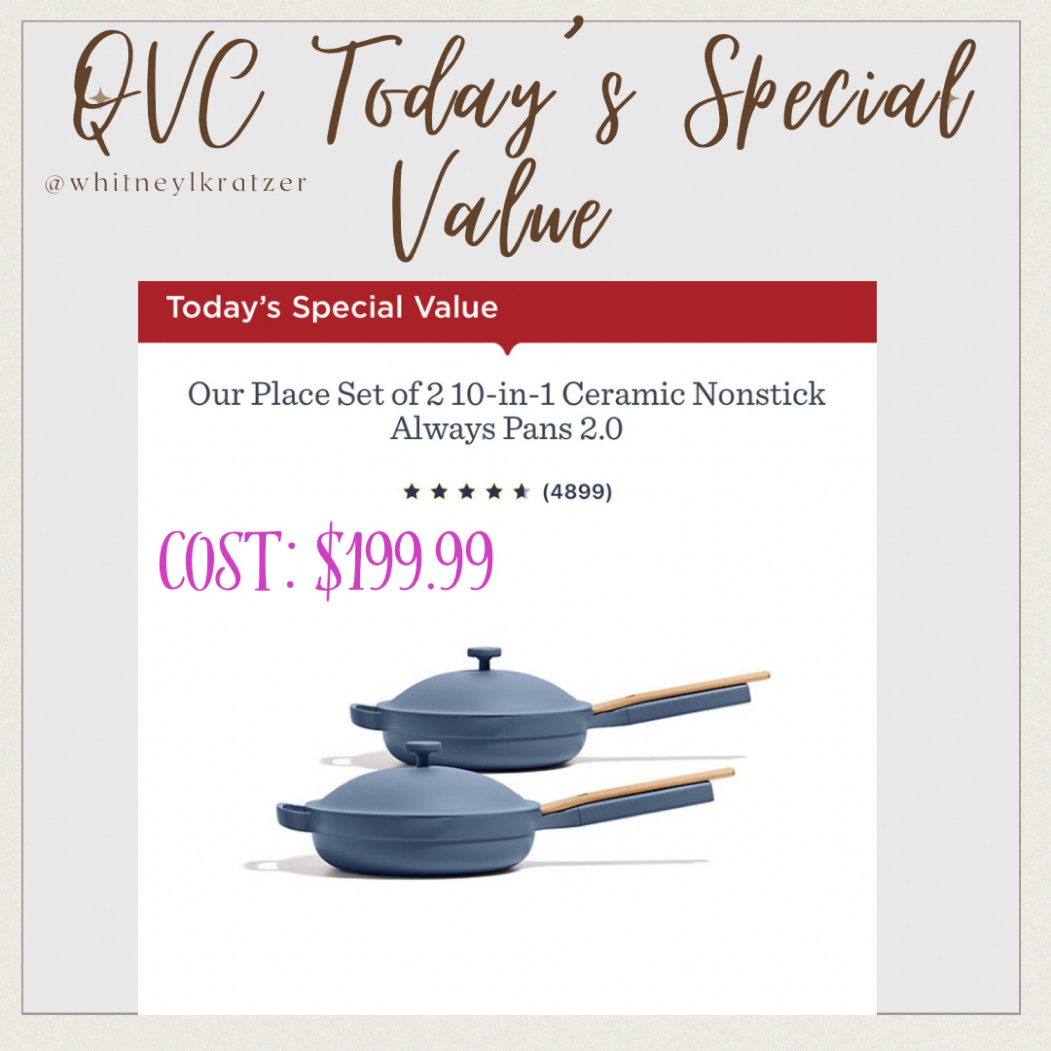QVC todays special value! 2 our place always pans for the price of one!

#LTKHolidaySale #LTKGiftGuide #LTKHoliday