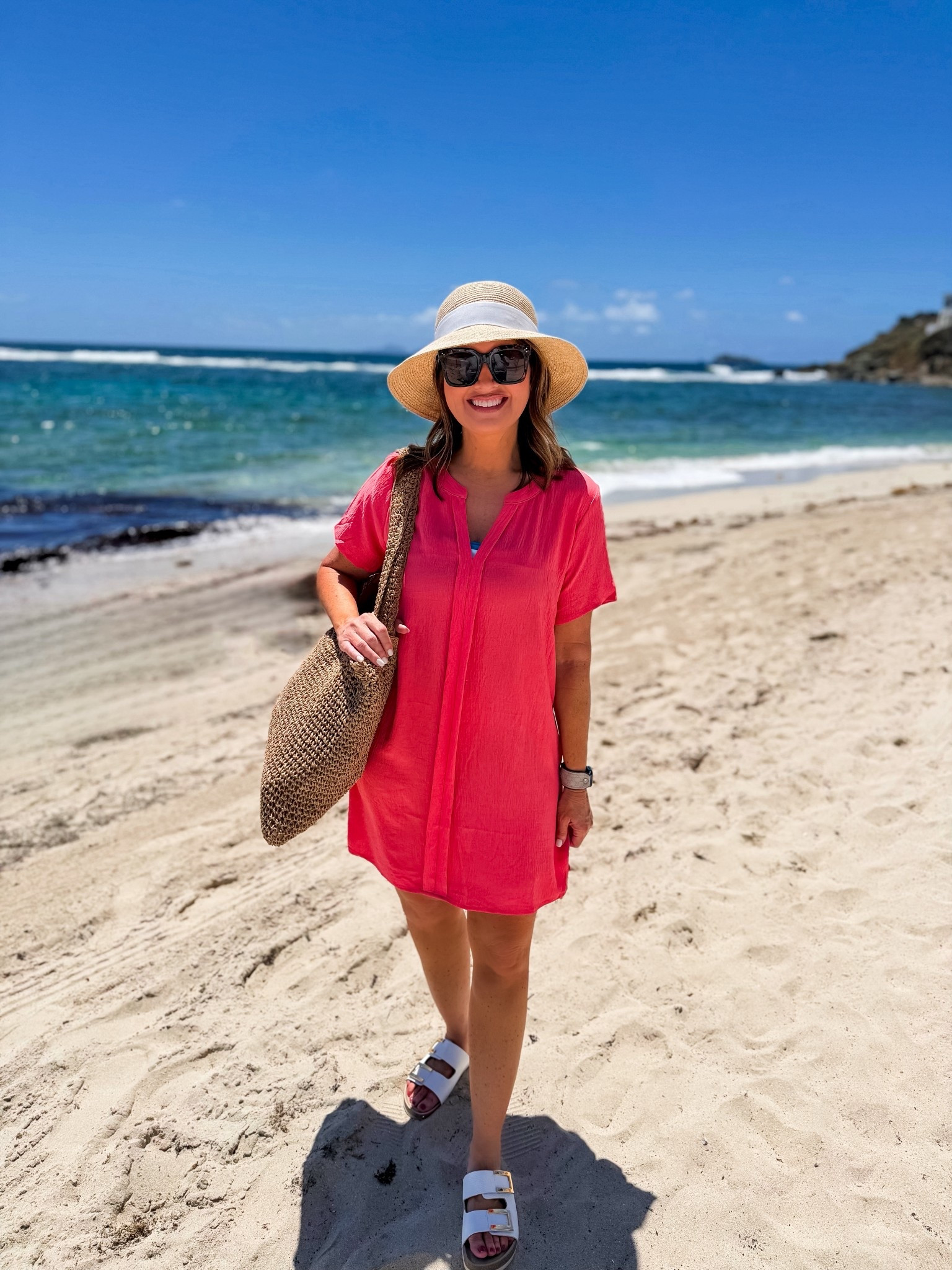 St Maarten outfits 

Codes:
Avara - LAURA15 (one time use for limited time)
Gibsonlook - LAURA10
Spanx - LAURAXSPANX 
Allie & Bess - LAURA20
Erin McDermott Jewelry - LAURA 

Summer vacation outfit 
Mother’s Day outfit 
Beach cover up 
Casual summer dress 