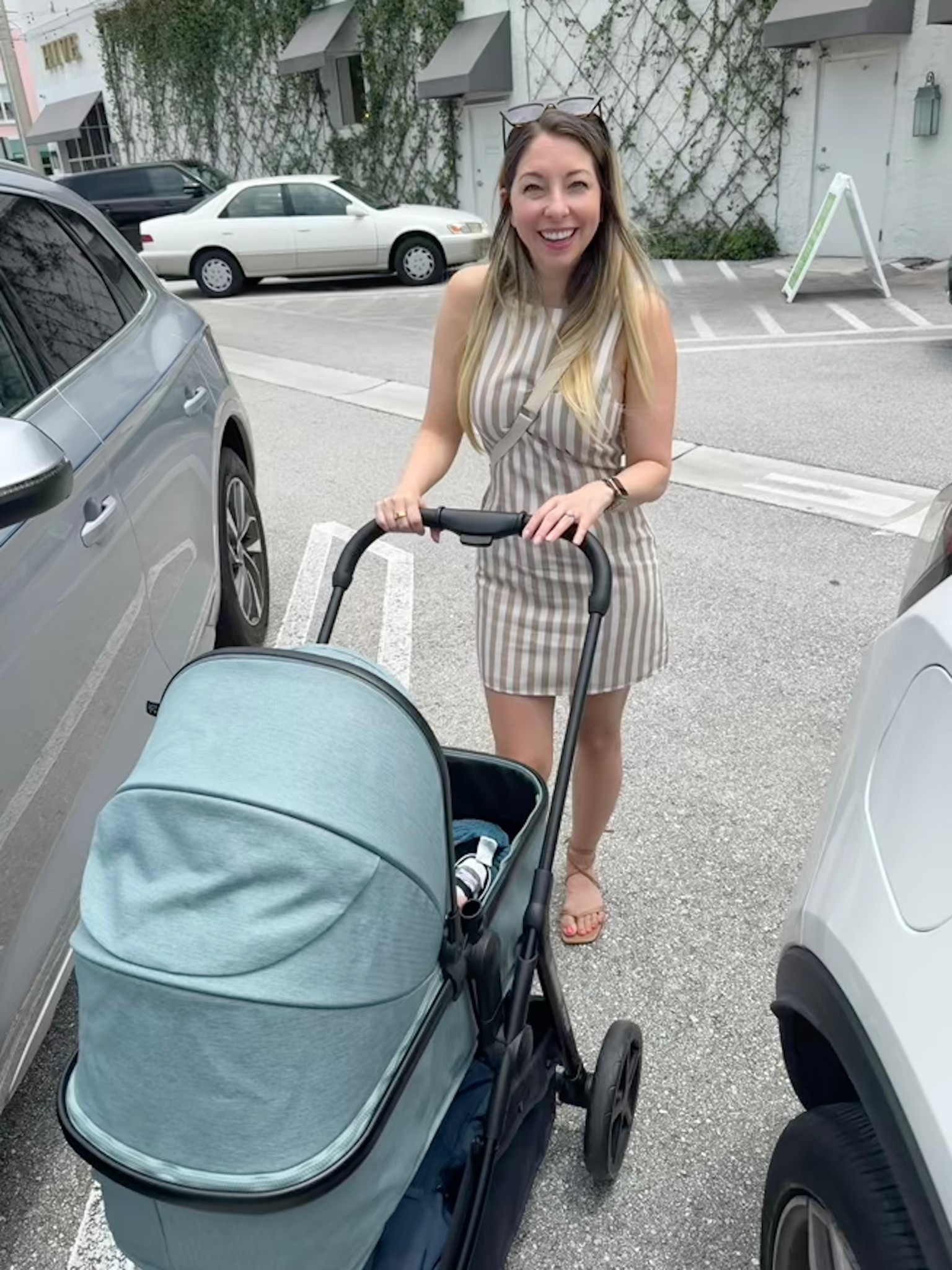 Linking my favorite lightweight and SUPER affordable stroller—the Mompush Wiz!

This compact full size 2-in-1 stroller is compatible with most major Maxi-Cosi and Nuna car seats. It is SO easy to convert from a full recline bassinet to a regular seat, features a compact design without sacrificing on storage capability. The Wiz folds up easily for stress-free loading and unloading. I opted for the sage color, which I get so many compliments on! 

I couldn’t decide between the popular pricey stroller brands, so I purchased this to use until I made a decision, but I have grown to love this stroller! It is so easy to use, and between taking it for walks around the neighborhood, running errands, or family outings, it serves all of the needs I have at this point, so I’ll be holding off on a bigger stroller purchase! 

#LTKBump #LTKKids #LTKBaby