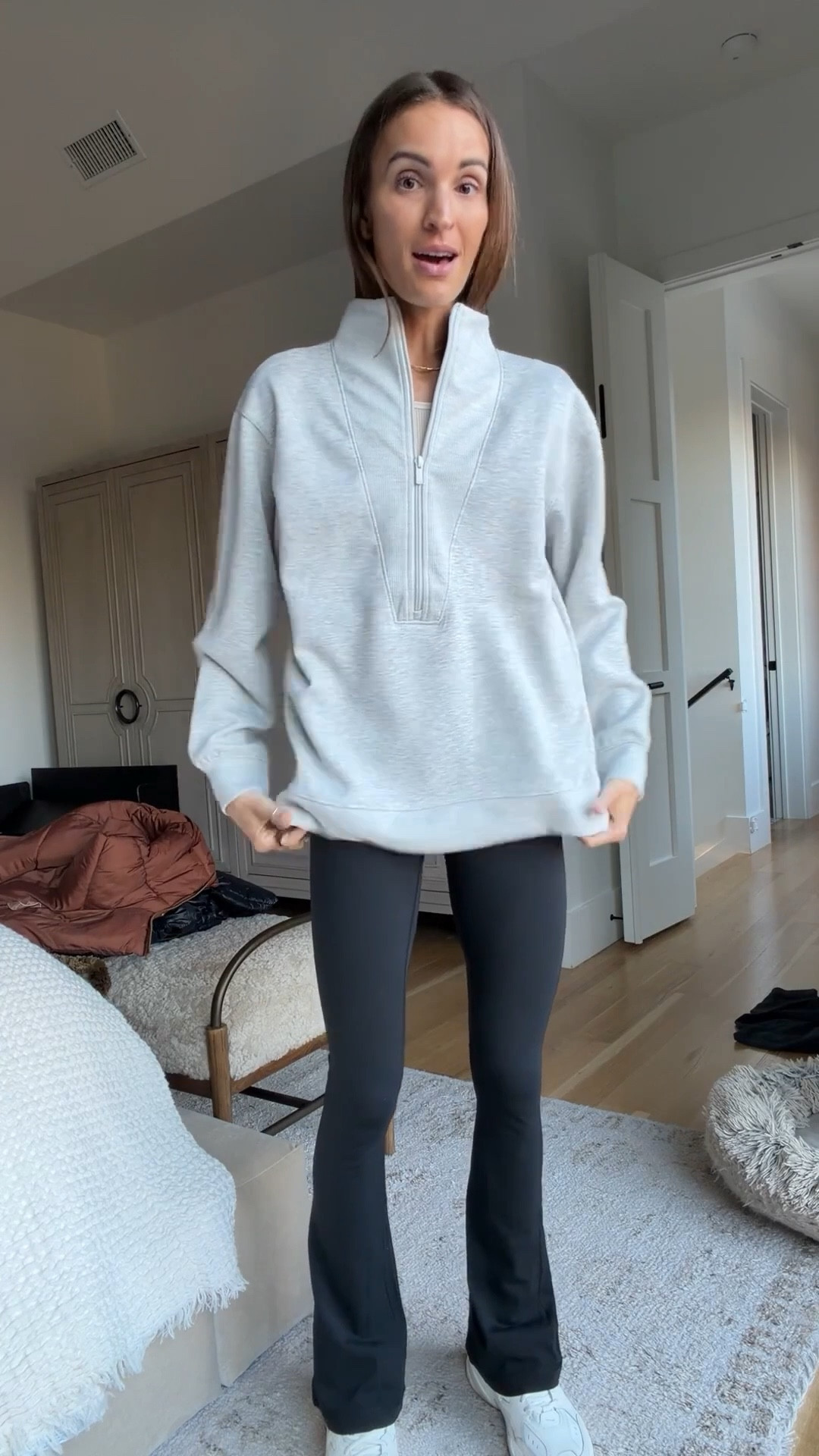 just saw this half zip is marked down to under $30! 🙌🏼

#LTKSaleAlert #LTKFindsUnder50