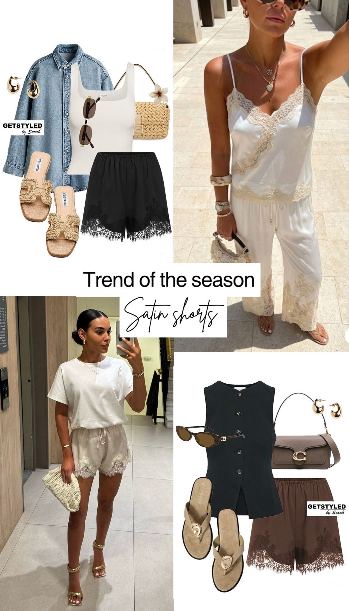Satin shorts 🫶🏼

#satin #shorts #spring #summer 
Trend, lace

#LTKsummer #LTKspring #LTKstyletip