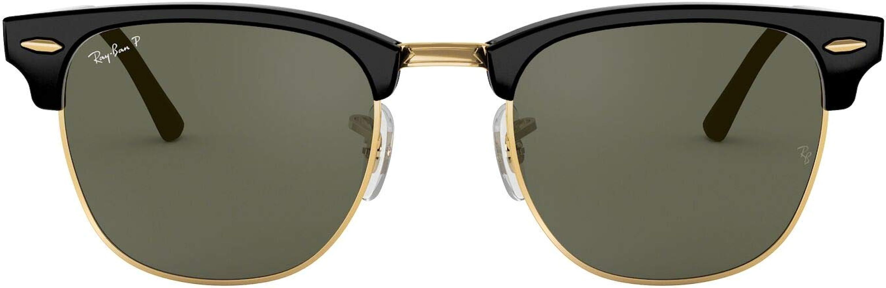 Ray-Ban Rb3016 Clubmaster Square Sunglasses | Amazon (US)