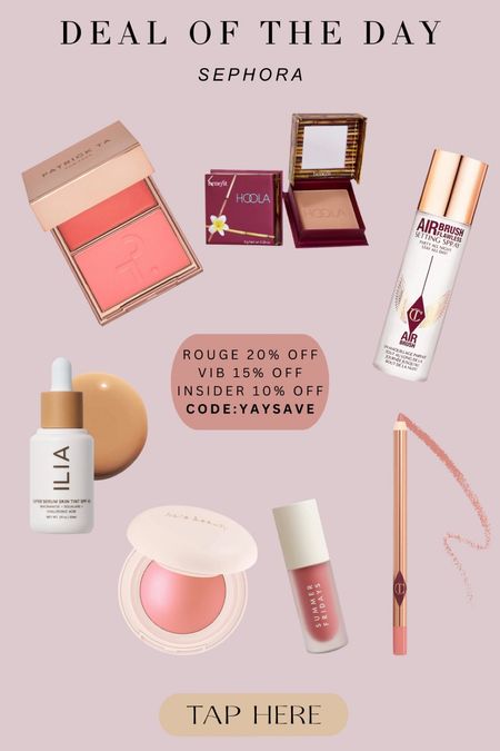 The Sephora Savings Event is still going on!! Perfect time to try new products or stock up on your faviortes!! Linking a few of my favorites!! 

#LTKsalealert #LTKxSephora #LTKbeauty