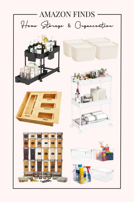 Amazon home storage and organization finds! Kitchen storage,  bathroom storage, kitchen organizers, bathroom organizers 



#LTKhome