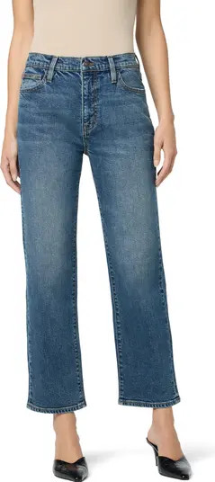 Noa High Waist Ankle Straight Leg Jeans | Nordstrom Rack