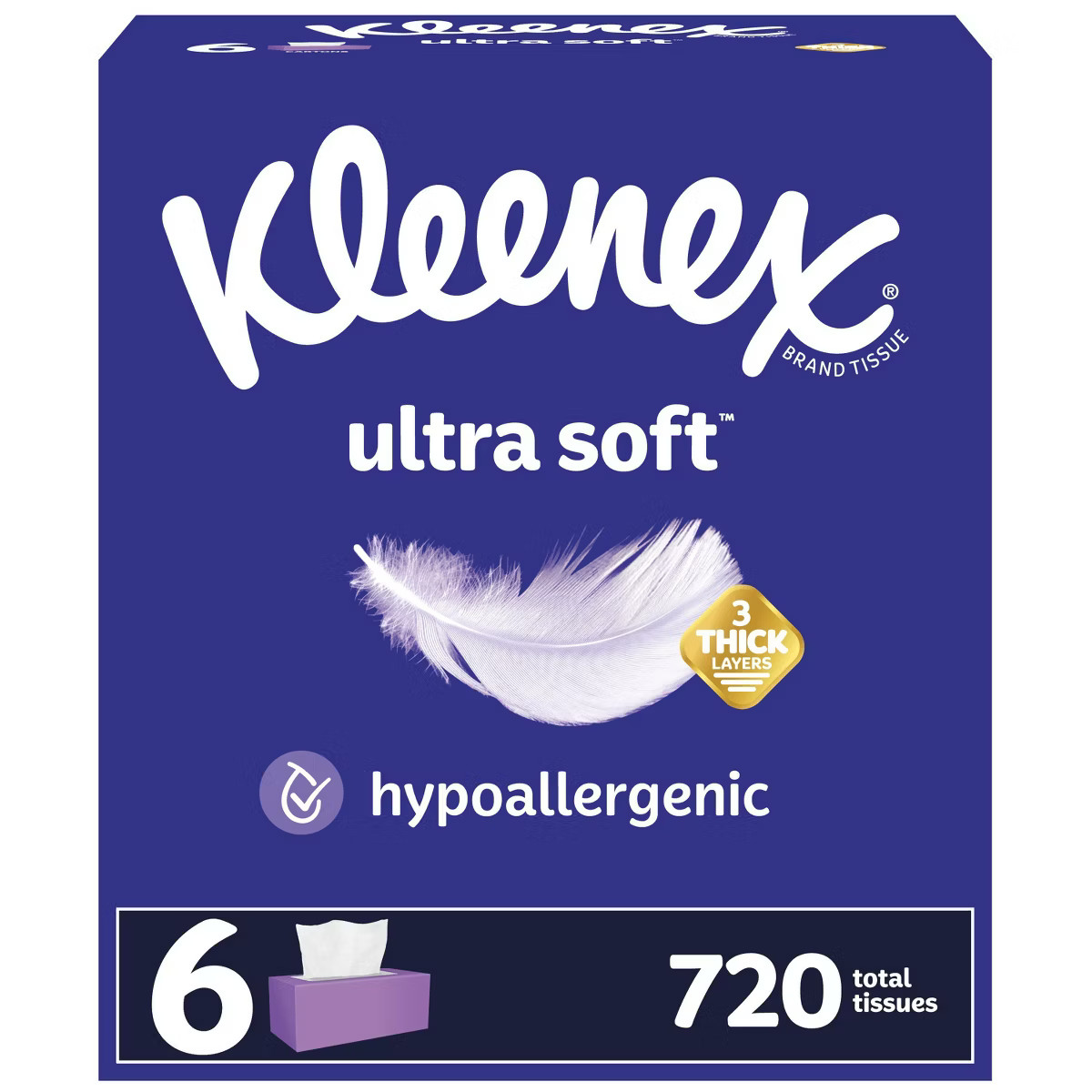 Kleenex Ultra Soft 3-Ply Facial Tissue | Target