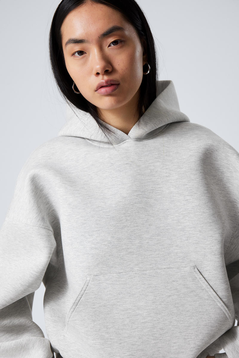 Oversized Scuba Hoodie | Weekday