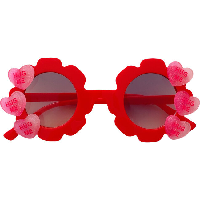Be Mine Cami Flower Sunnies, Red | Maisonette