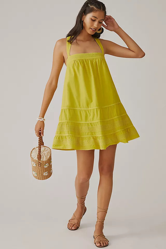 Pilcro Mini Swing Dress | Anthropologie (US)