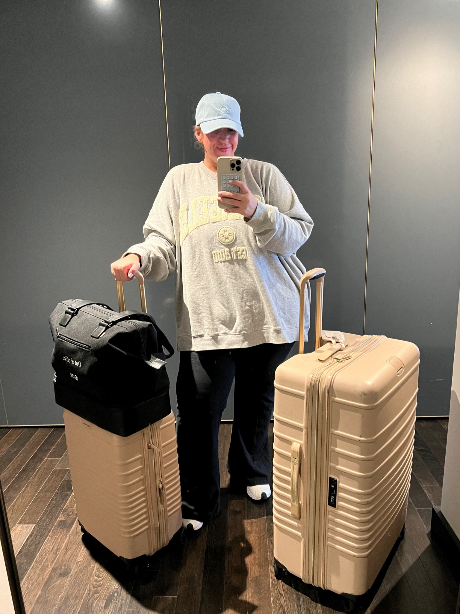 A cozy travel look when you have to get on a cold airplane!

#LTKTravel