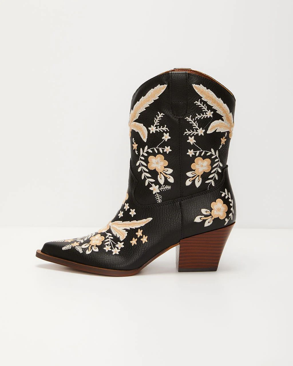 Full Bloom Embroidered Floral Western Bootie | VICI Collection