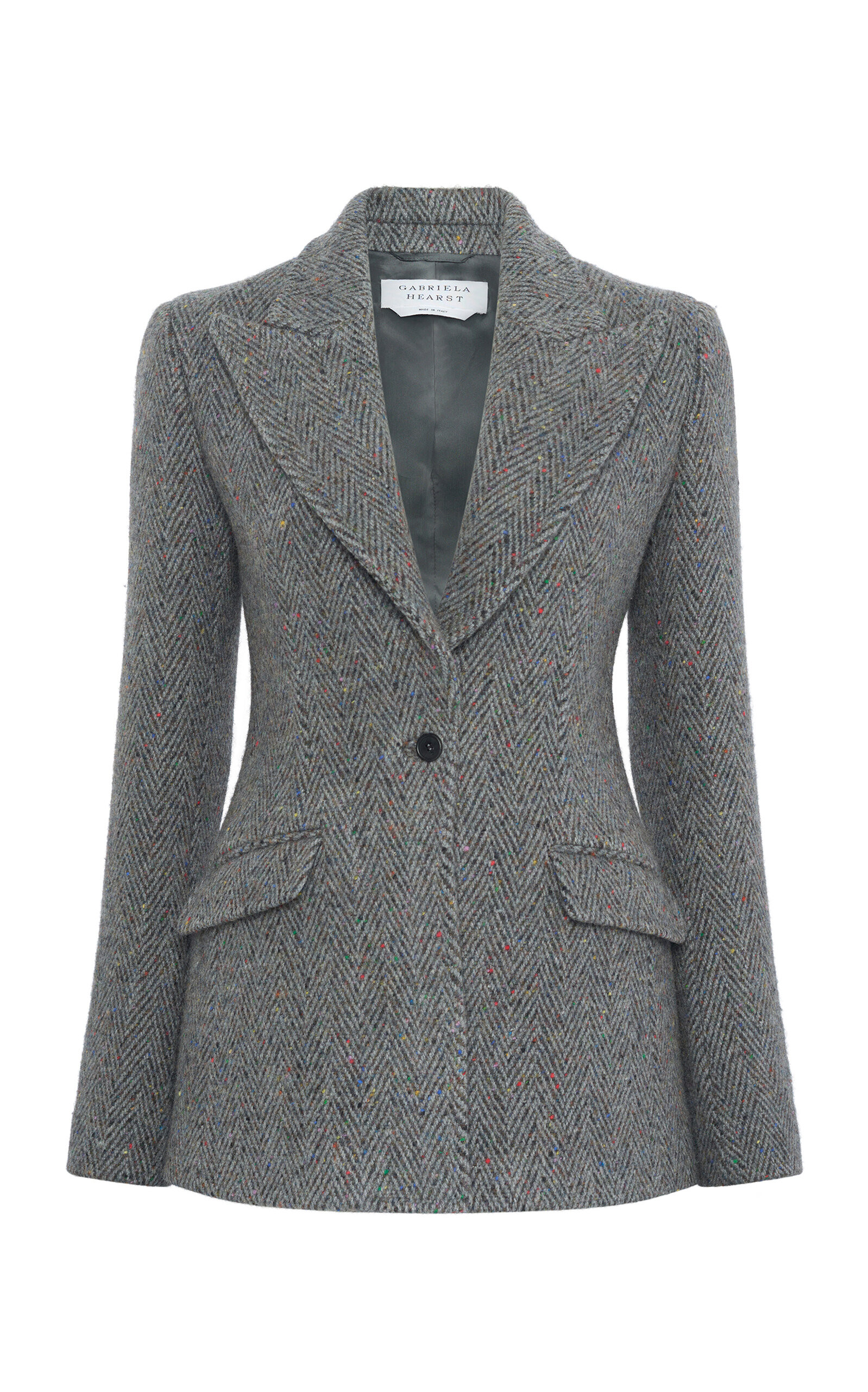 Leiva Single-Breasted Wool-Silk Blazer | Moda Operandi (Global)