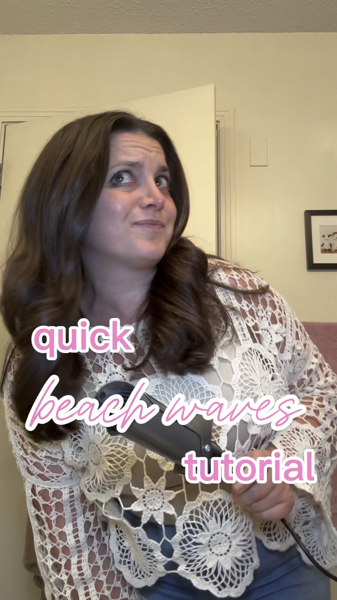 Easy beach waves with a large barrel curling iron… I am linking newer versions of the curling iron I am using here since this one is nearly ten years old!

#LTKBeauty #LTKVideo #LTKStyleTip