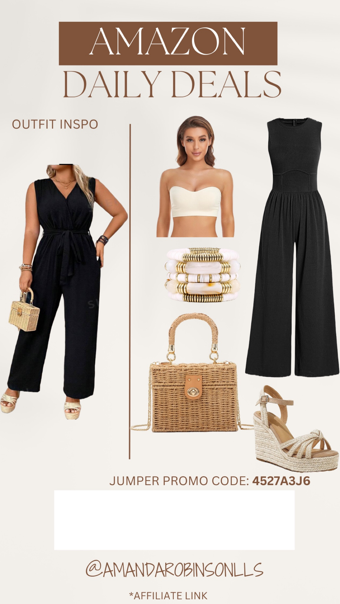 Amazon Daily Deals 
Women’s romper jumpsuit outfit inspo 

#LTKSaleAlert #LTKFindsUnder50