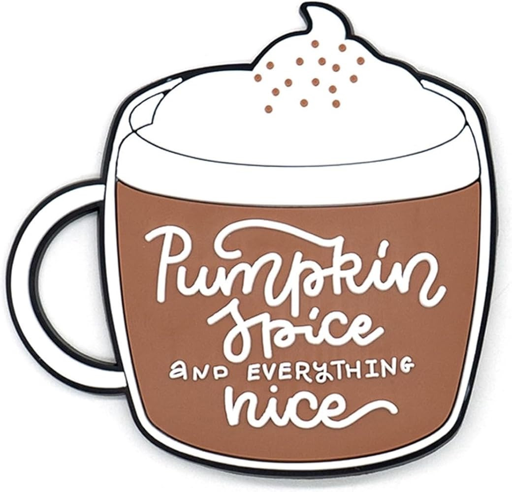 Pumpkin Spice Bogg Bag Charm for Bogg Bags, Simply Southern Totes, and Similar Styles, 3" Soft PV... | Amazon (US)