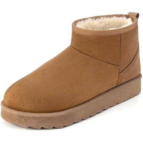 Project Cloud Genuine Suede Ankle Boots for Women - Water Resistant Winter Boots for Women - Memo... | Amazon (US)