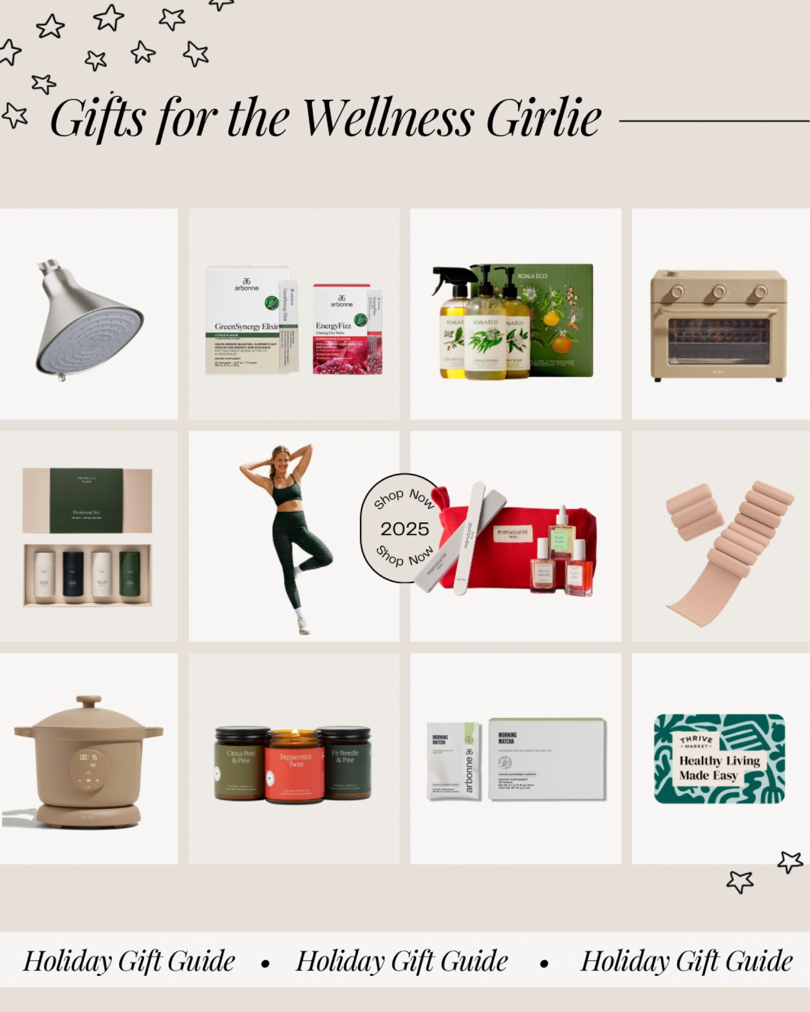 2025 Gift Guide for the Wellness Girlies, high & low gift ideas! 💚🎄

For the Morning Matcha and Daily Gut & Energy Bundle, check out my Arbonne storefront!

Use code ROWAN10 to save 10% on Primally Pure!

Use code MADIROWAN to save on non-toxic Fontana Candles

#LTKSeasonal #LTKHoliday #LTKGiftGuide