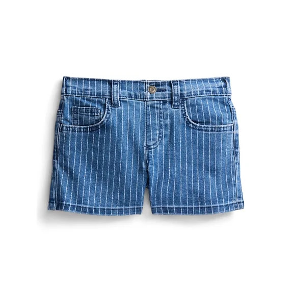 Wonder Nation Girls Denim Shorts, Sizes 4-18 & Plus | Walmart (US)