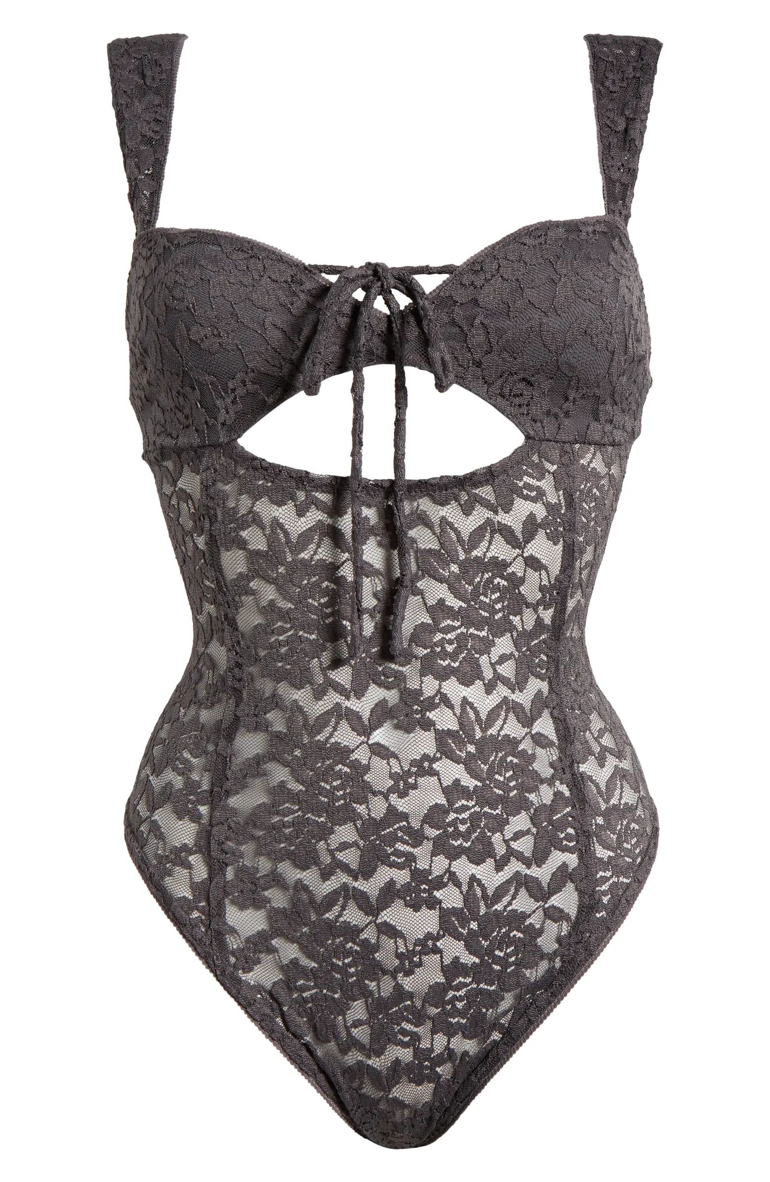 Free People Intimately FP Strike a Pose Lace Bodysuit | Nordstrom | Nordstrom