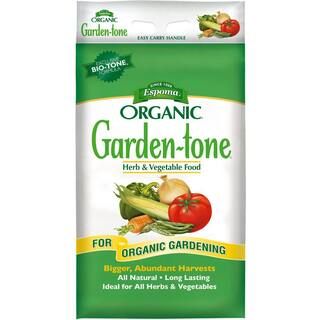 Espoma 27 lb. Organic Garden Tone Herb and Vegetable Fertilizer-100520770 - The Home Depot | The Home Depot