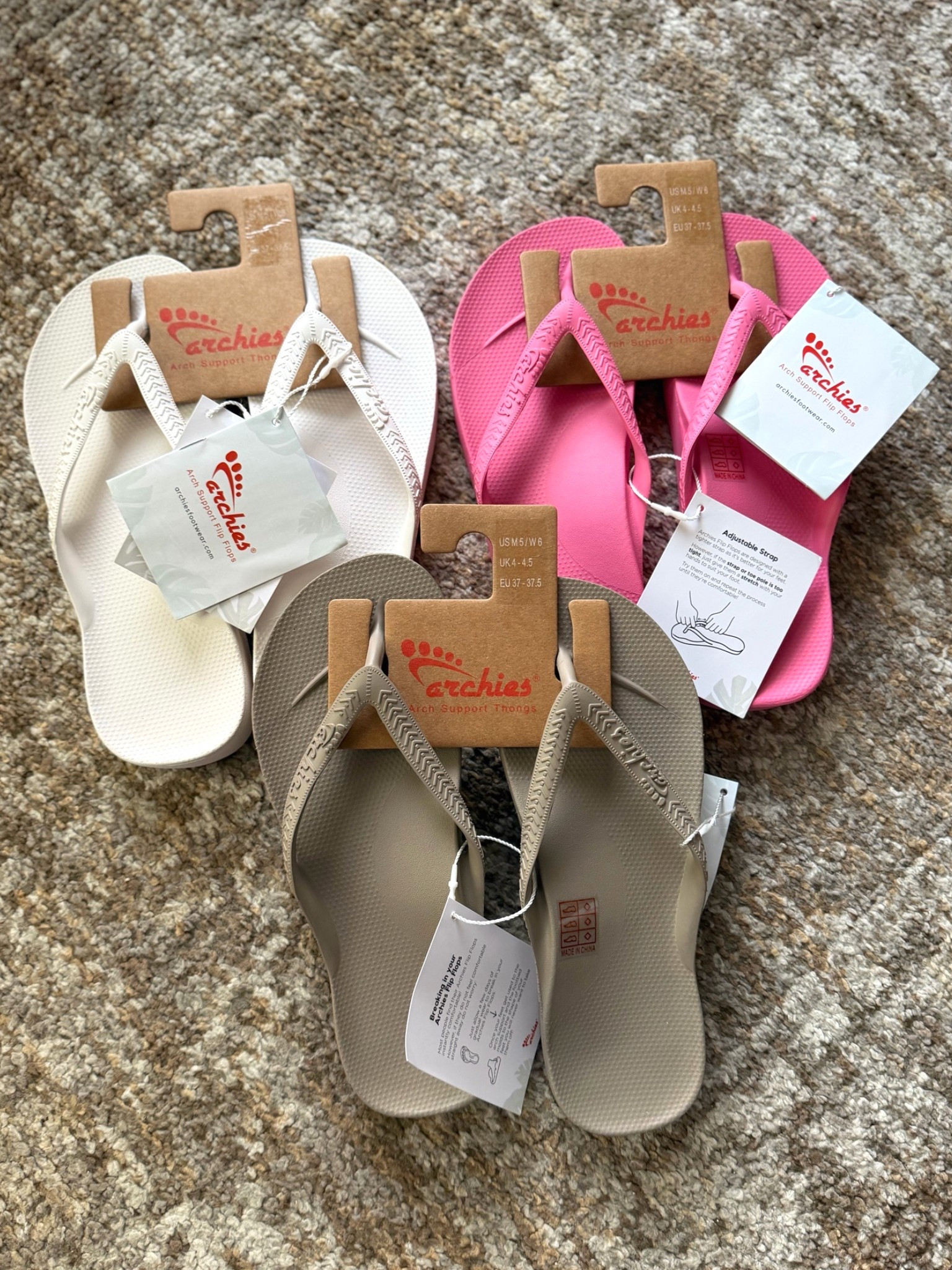 #ad obsessed with these ARCHIES 😍🤍🩷🩶🩴  THE COMFIEST flip flop with amazing arch support - a must-have! #LTKshoe #LTKsummer #LTKarchies