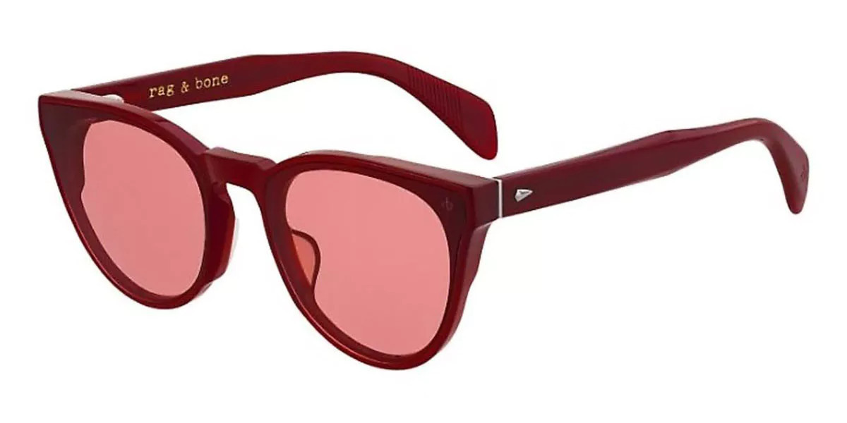 Rag & Bone RNB1013/S C9A/U1 Women’s Sunglasses Red Size 61 | SmartBuyGlasses Global