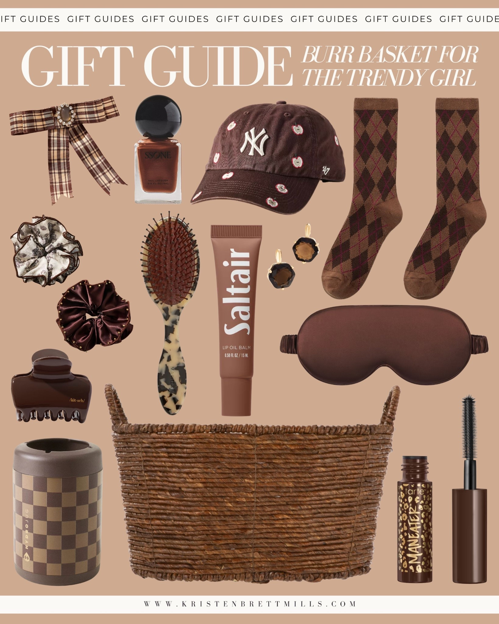 Burr Basket Gifts for the Trendy Girl

Mini perfumes
Lip treatments
Dainty jewelry
Silk scrunchies
Travel skincare
Cozy socks
Pocket notebooks
Hand creams
Phone accessories
Mini candles

#LTKHoliday #LTKSaleAlert #LTKGiftGuide