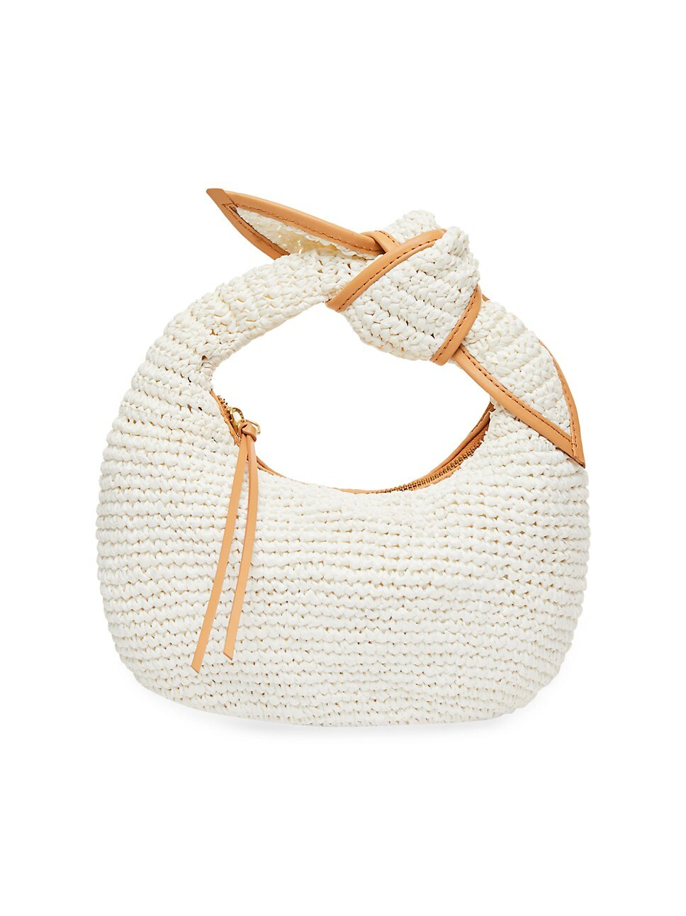 Josie Knot Raffia Top-Handle Bag | Saks Fifth Avenue
