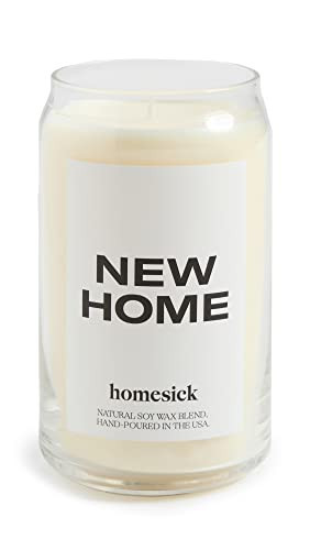 Homesick Scented Candles for Home (New Home) - 13.75 oz Long-Lasting Soy Wax Blend Jar Candle for Housewarming, 60-80 Hours Burn Time - Notes of Jasmine, Cedarwood, Lime, Sandalwood, Oakmoss & Musk | Amazon (US)