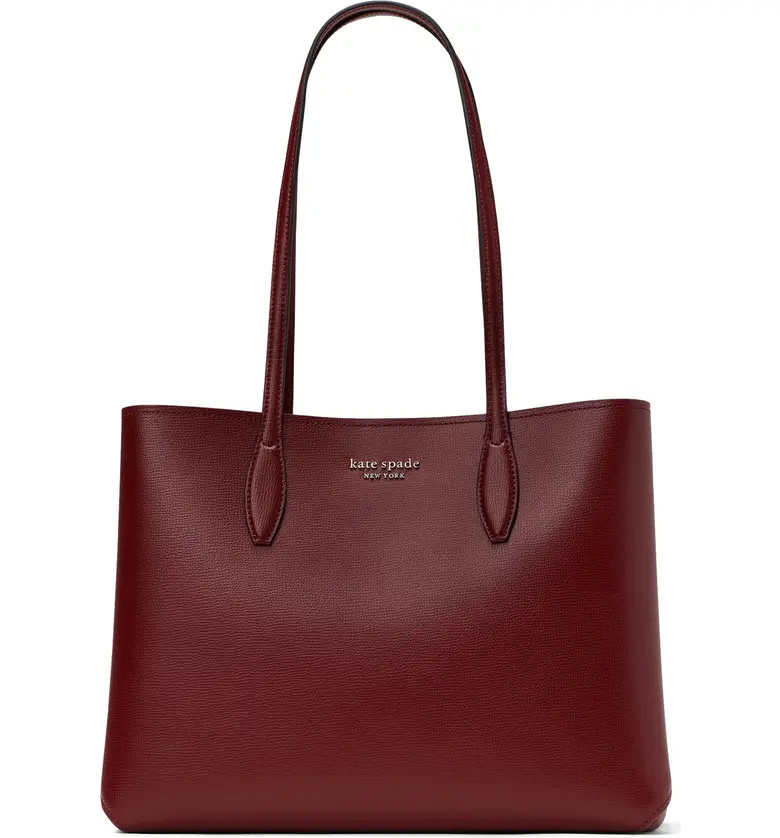 kate spade new york all day large leather tote | Nordstrom | Nordstrom