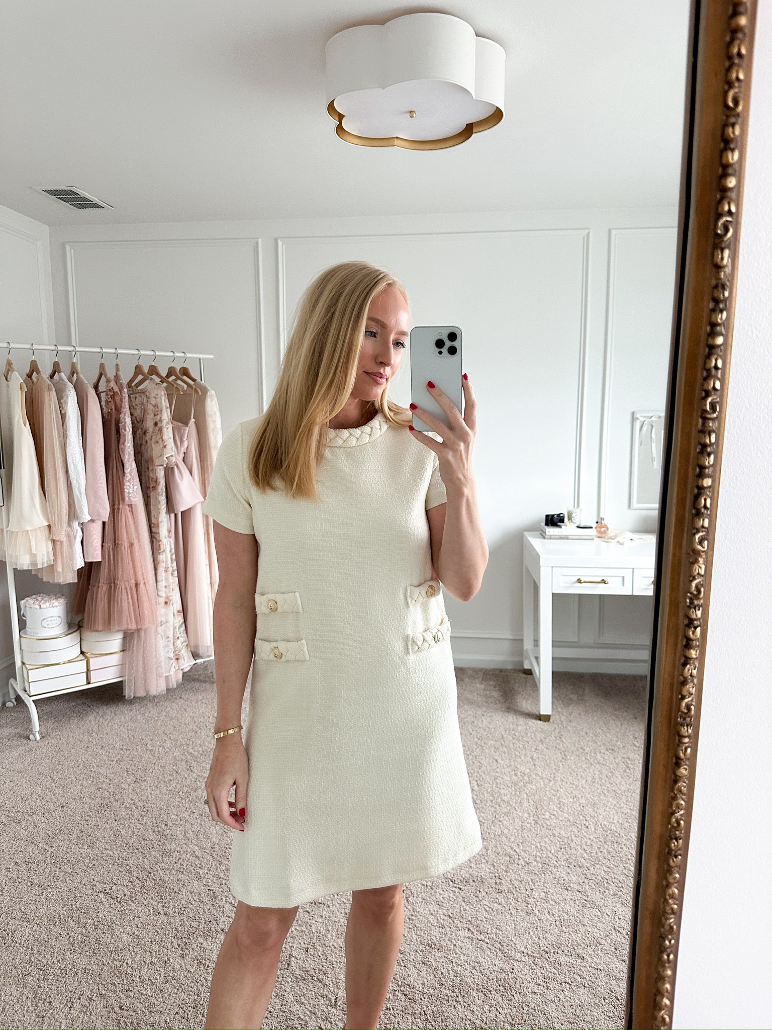 Love this tweed dress from Tuckernuck 