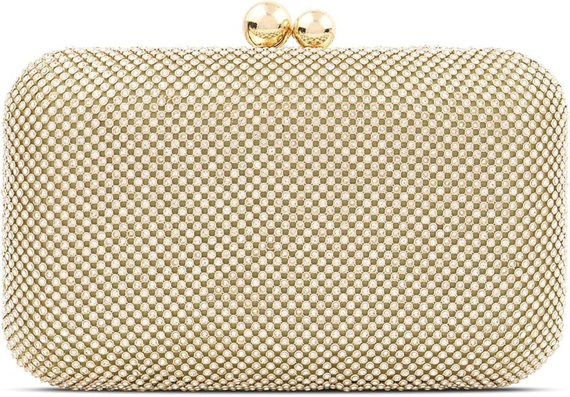 Women Evening Handbag Rhinestone Crystal Purse and Clutch Purses for Women Elegant Formal Evening... | Amazon (US)