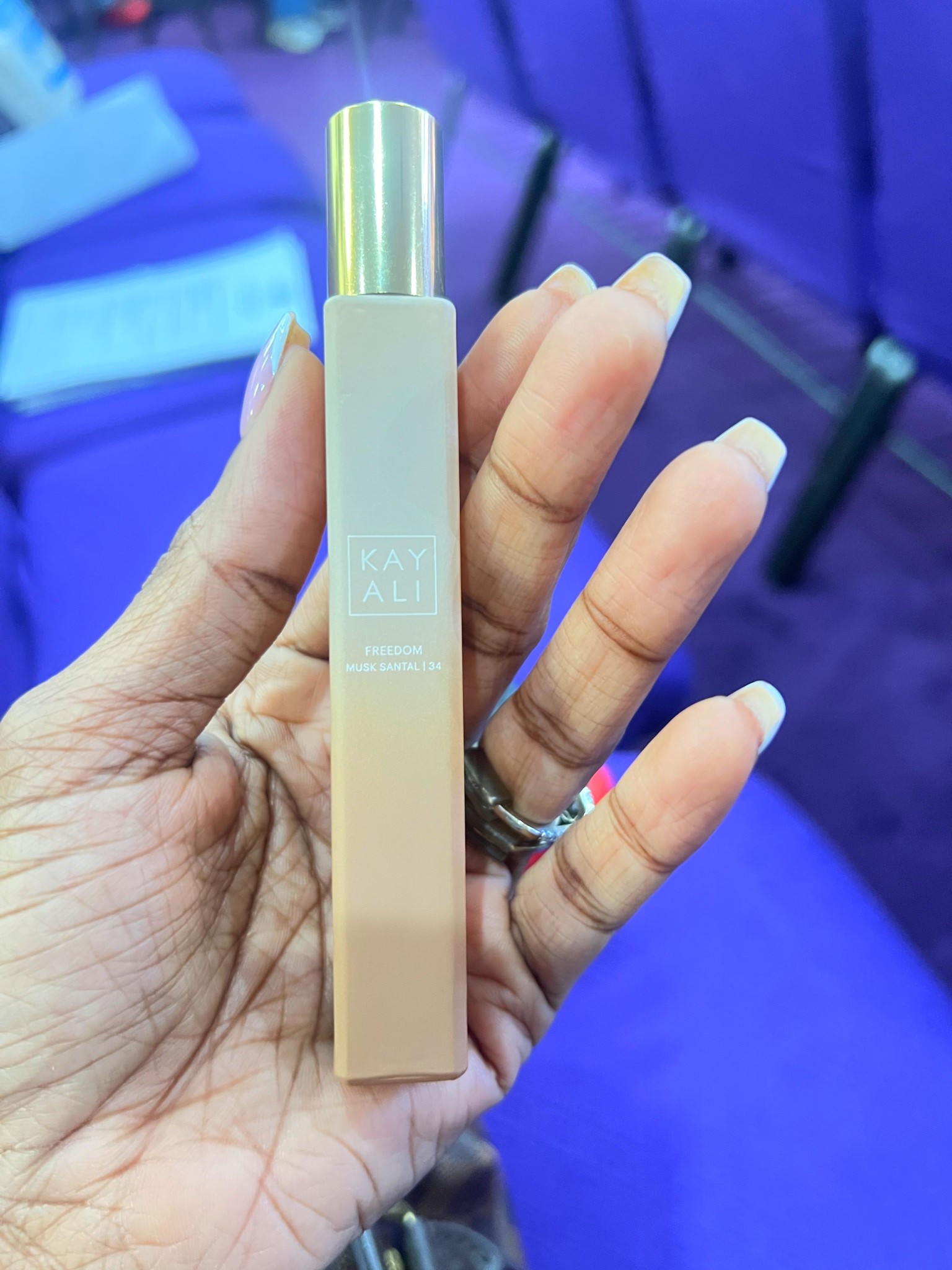 Okaaaay! I am in LOVE with this fragrance by Kayali! I keep getting compliments! 
It’s the Kayali Freedom Musk Santal & it’s about to be my top favorite from her collection! 

#kayali #fragrancelovers #perfumegirlies 

#LTKselfcare #LTKgrwm