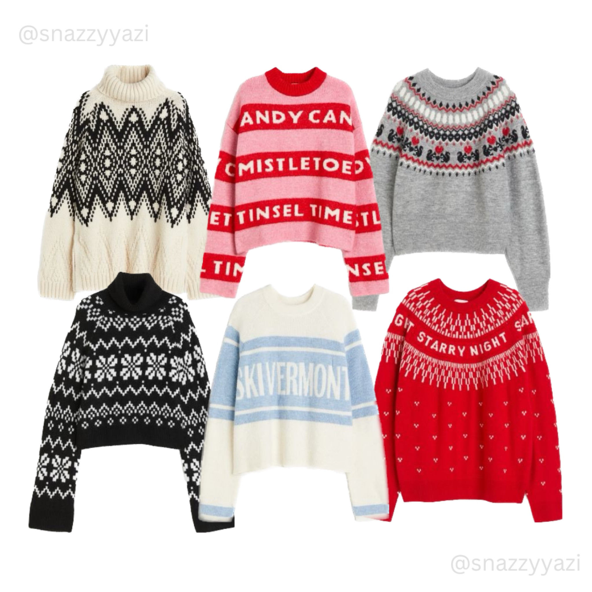 Christmas Jumper Inspiration H&M 🎅🏼

#LTKeurope #LTKfindsunder50 #LTKHoliday