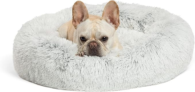 Best Friends by Sheri The Original Calming Donut Cat and Dog Bed in Shag or Lux Fur, Machine Wash... | Amazon (US)