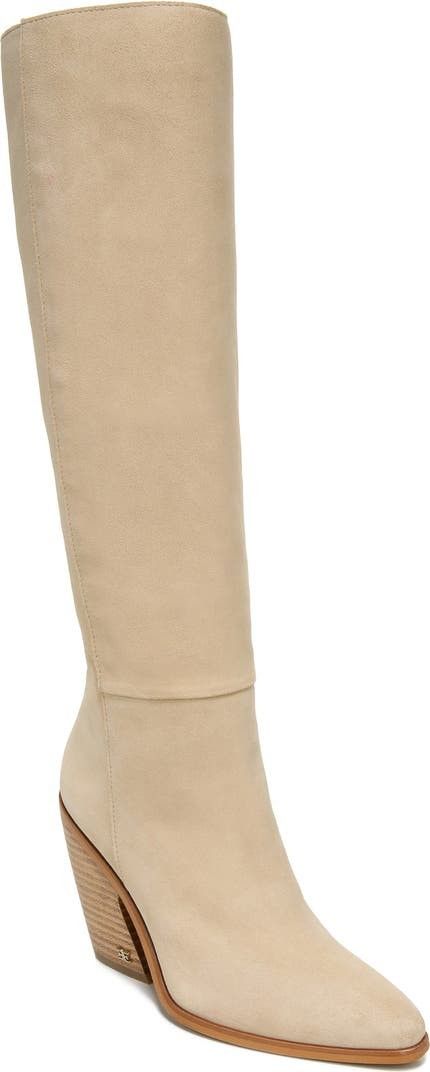 Annabel Knee High Boot Beige Boot Boots Beige Shoes High Heels Summer Outfits Budget Fashion | Nordstrom