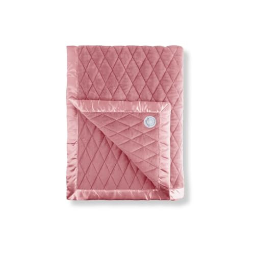 Dreamland Baby 4lb Weighted Blanket for Kids. Breathable Dual Fabrics with Minky Cooling Side & Cozy Microfleece on Reverse. Mom-Owned US Business, Premium Materials (Dusty Rose) | Amazon (US)