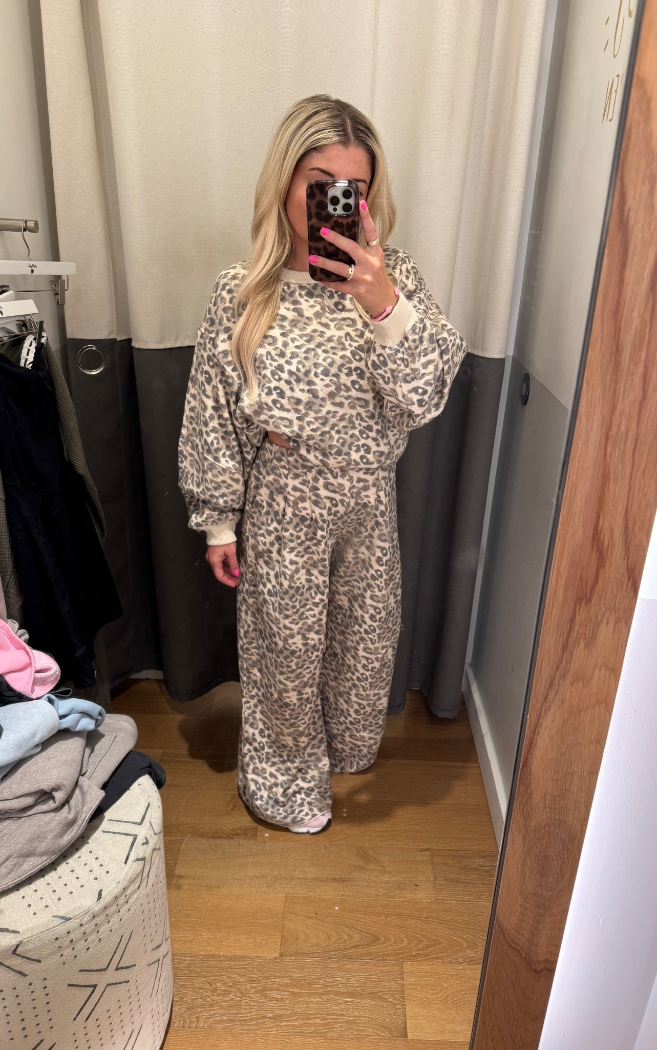 Leopard matching set on sale
Size small
New balance sneakers tts
Gift idea
Aerie finds 

#LTKootd #LTKGiftGuide #LTKSaleAlert