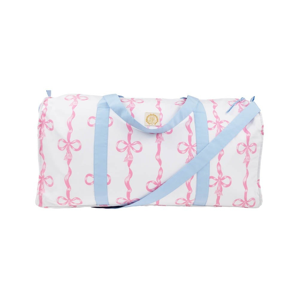 Logan's Long Weekend Bag - Tassel & Trim with Beale Street Blue | The Beaufort Bonnet Company