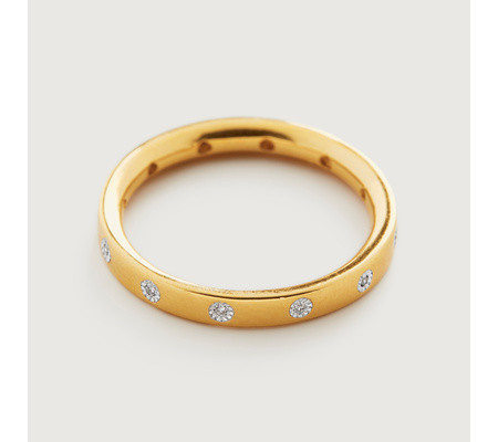 Fiji Gem Diamond Ring | Monica Vinader (Global)