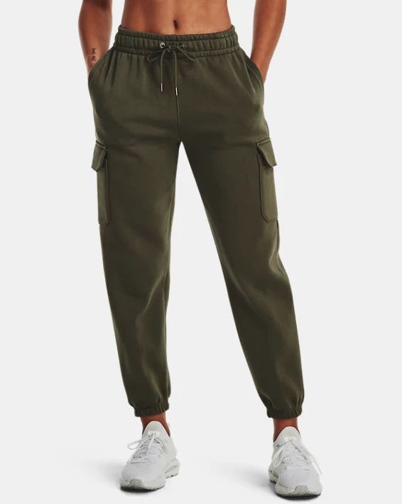 Women's UA Essential Fleece Playback Cargo Pants | Under Armour (US)