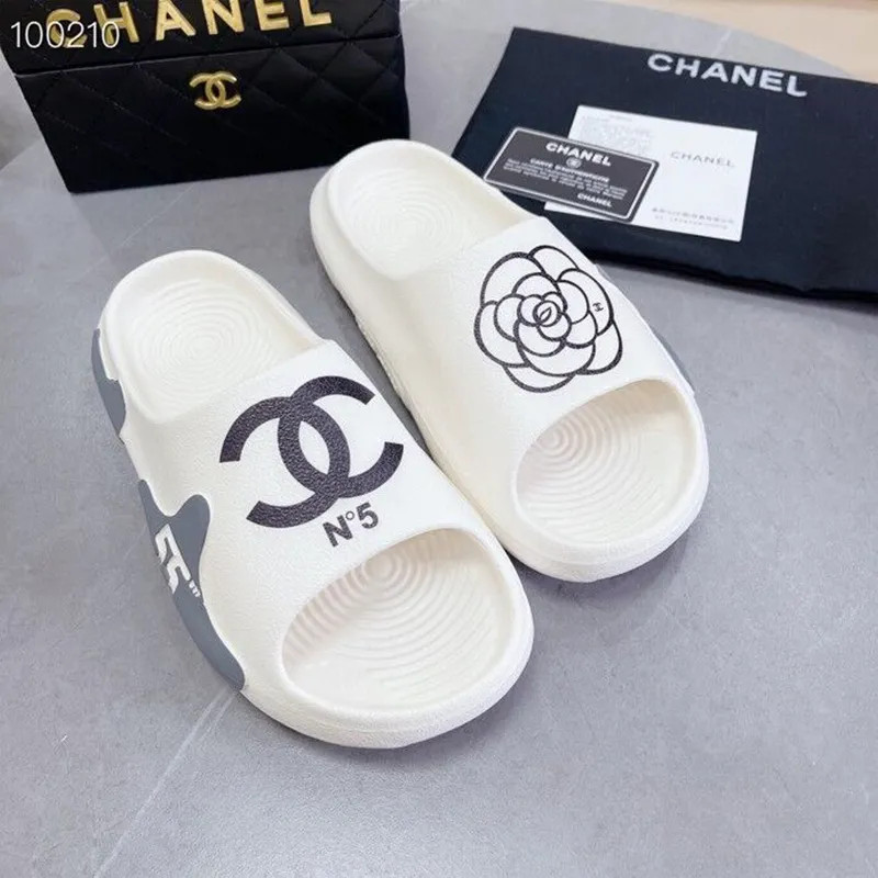 Cha Nel Dupe Slipper Sandal Summer Flat Shoes Fashion Beach Sandals Woman Big Head Slippers B0987... | DHGate