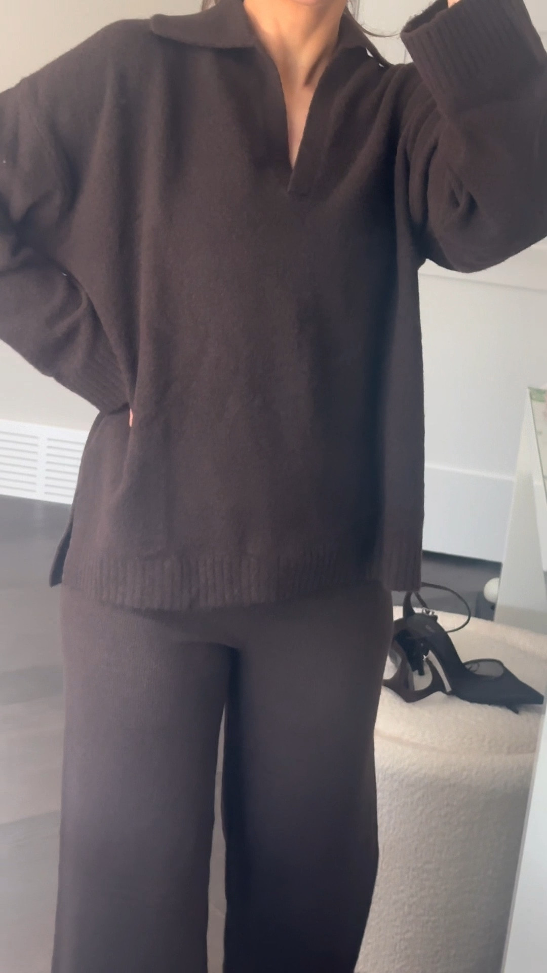 H&M Brown knitwear. 👀😍

#hm #hmhaul #hmsweater #fallfashion #fallstyle #ootd #ootn

#LTKmodest #LTKstyletip #LTKworkwear