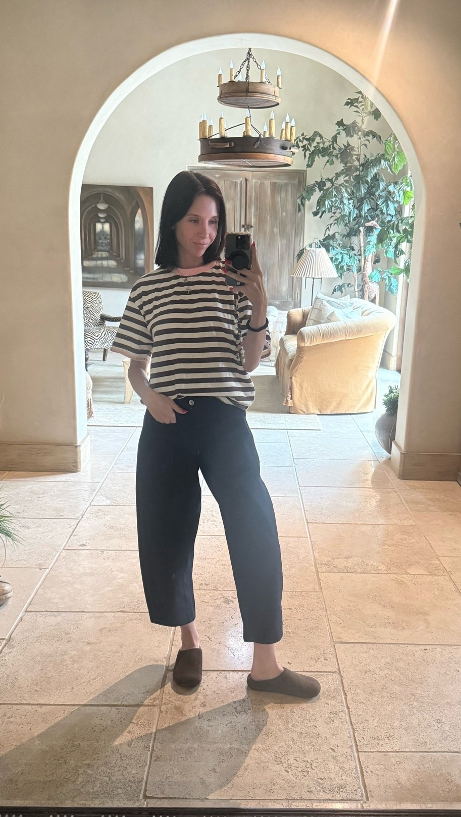 Easy, casual comfy #malfit #outfitideas #everydayoutfit #casualoutfit #whatiwore #ootd #outfitinspo #everydaystyle #neutraloutfit #denim #stripes

#LTKdayinmylife #LTKgrwm #LTKootd