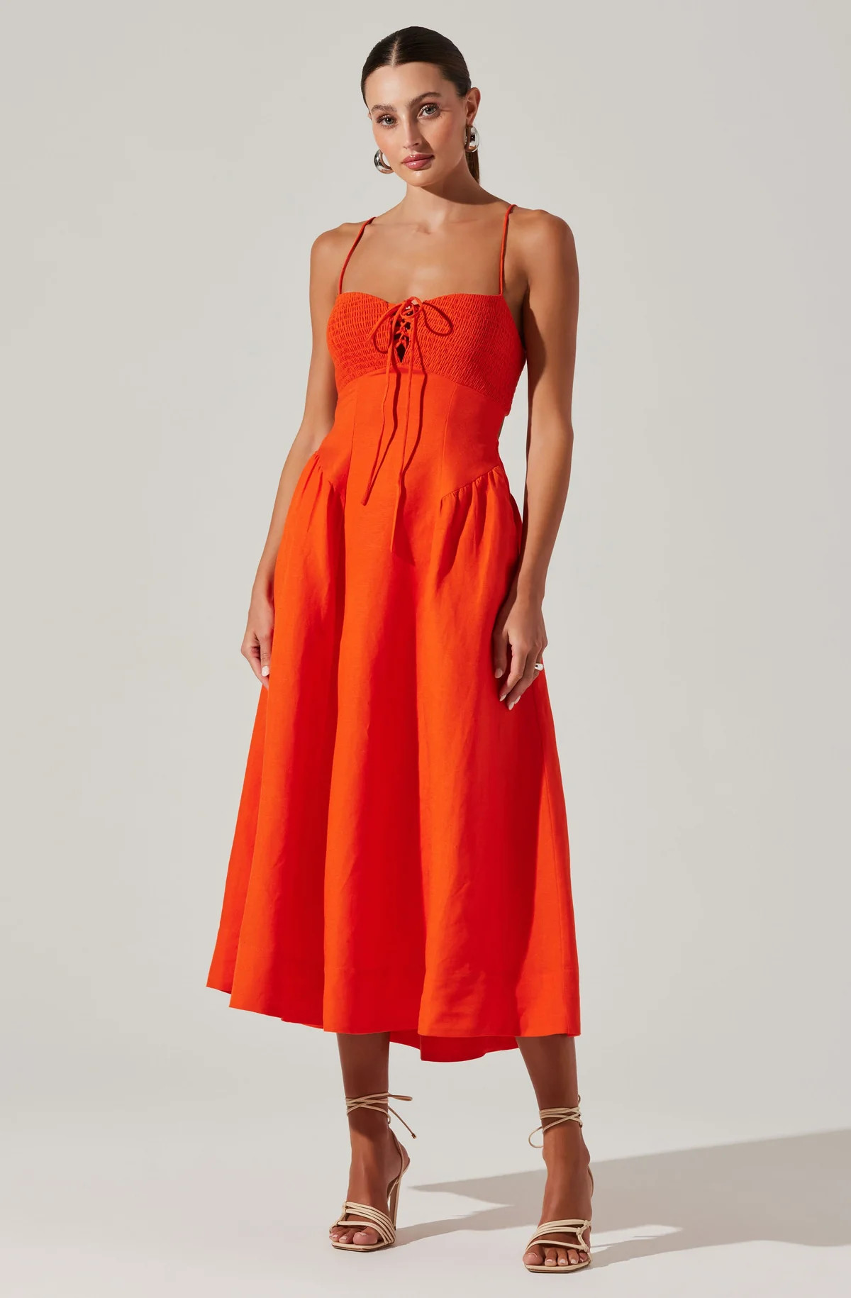 Sarai Midi Dress | ASTR The Label (US)