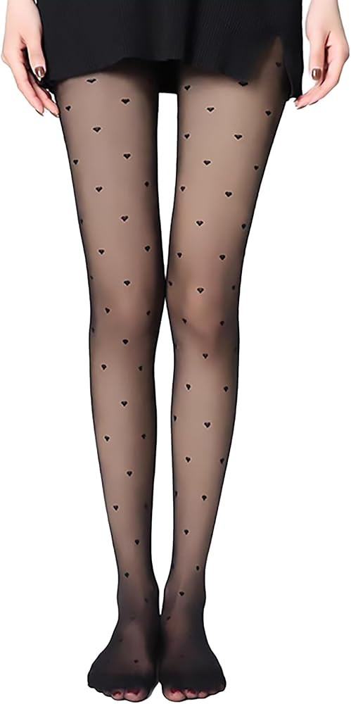 Bonnie Z. Leonardo Trendy Women's Tights Black Stockings Pantyhose Hosiery | Amazon (US)