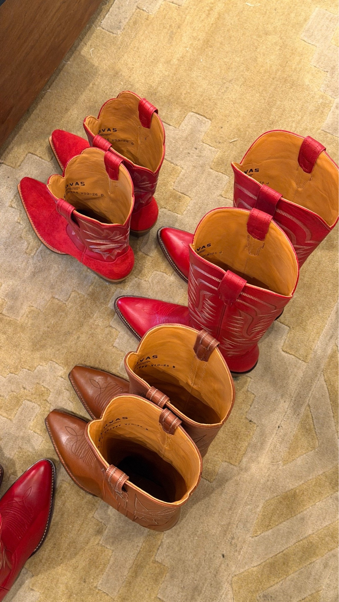 Everyone’s favorite and affordable cowboy/ cowgirl boots! They come in white, black, red and more!!

#LTKdayinmylife #LTKootd #LTKgrwm