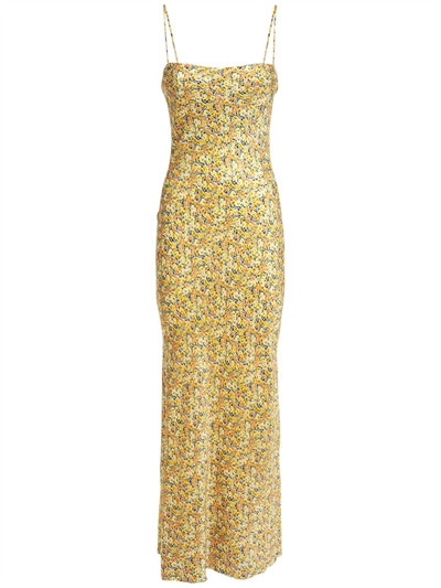 Bec & Bridge - Golden fields silk satin long dress - Multicolor | Luisaviaroma | Luisaviaroma