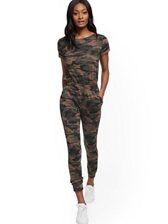 Camo Jumpsuit | New York & Company