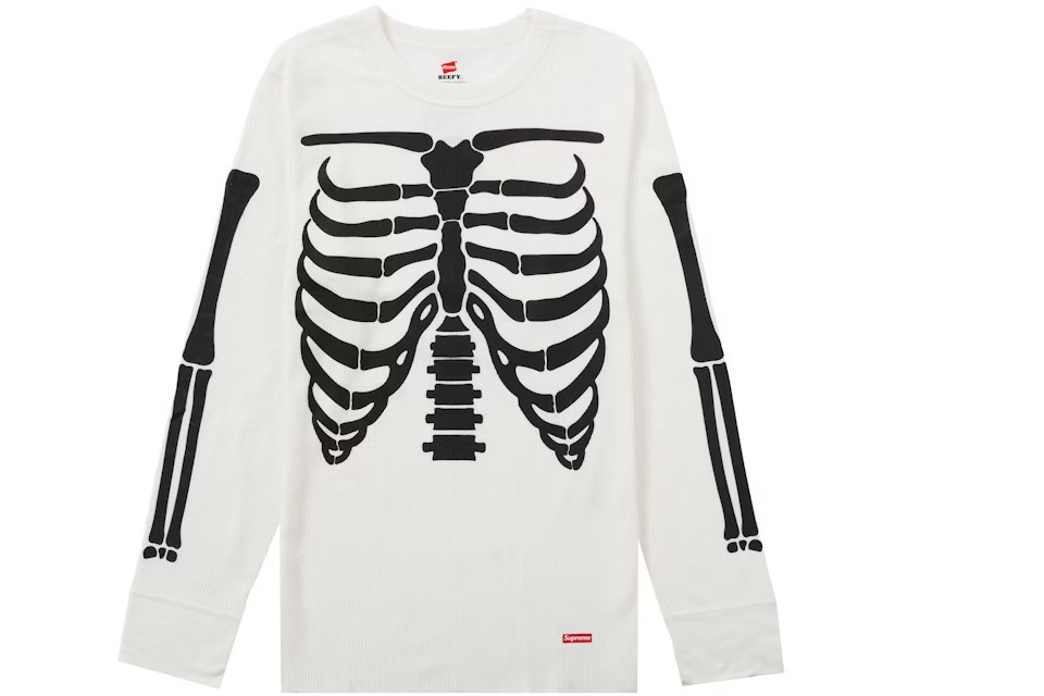 Supreme Hanes Bones Thermal Crew (1 Pack)Natural | StockX